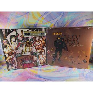 Lot of 2 RZA as Bobby Digital Records (New): Digi Snacks, Digital Bullet